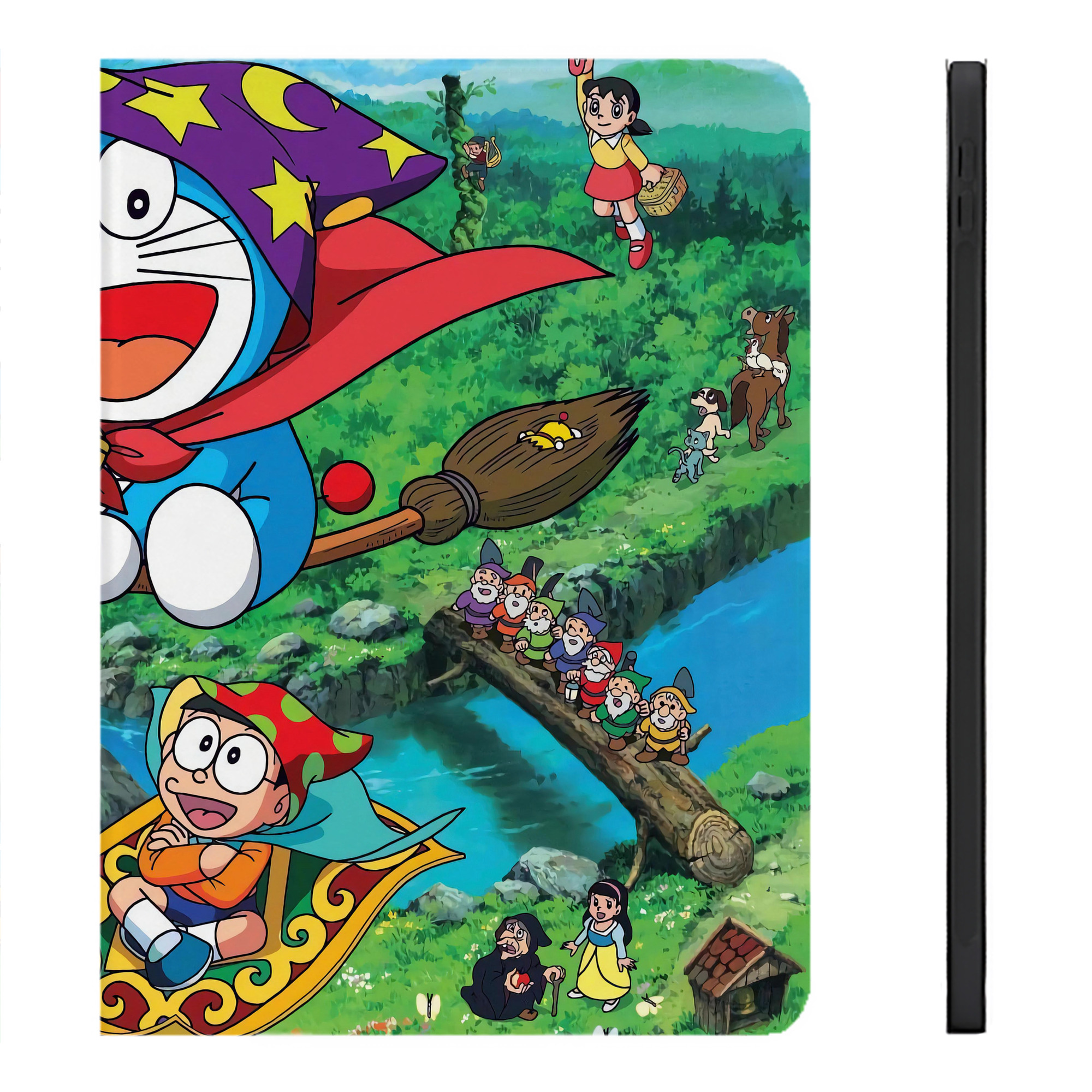 （画像用） ドラえもん Doraemon IPadケース ペンホルダー付き ブックスタイルデザイン